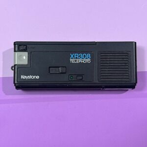 Vintage Keystone XR308 Telephoto‎ 110 Film Camera Everflash Pocket Camera